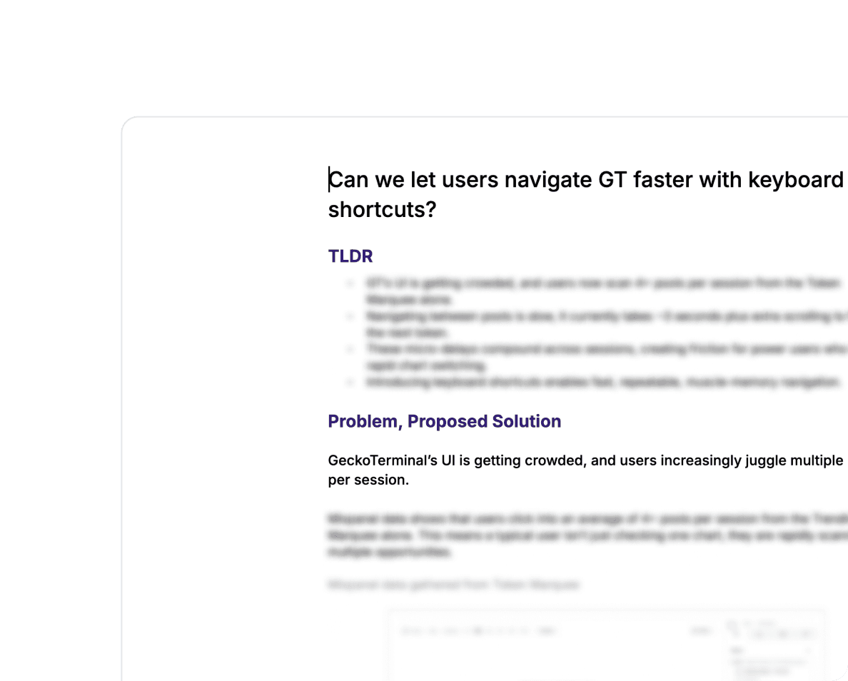 Design proposal on keyboard shortcuts